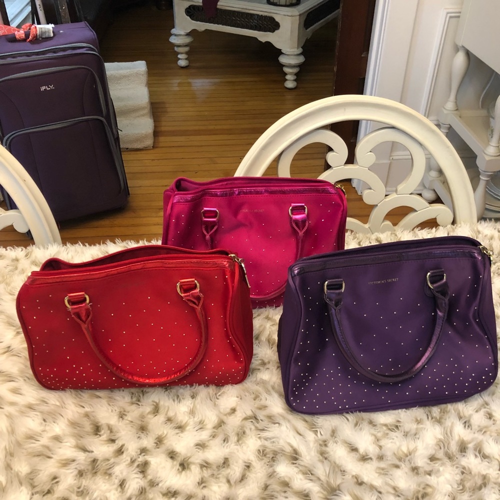 SET OF 3 Victorias Secret Bags